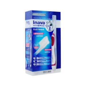 Brosse à dents électrique Hybrid Timer Inava - Publicité