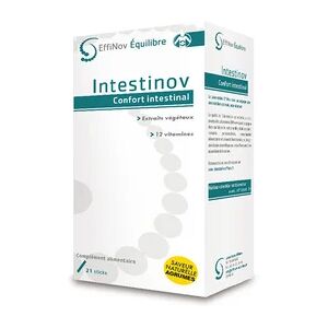 EffiNov Équilibre Intestinov Confort Intestinal 21uts