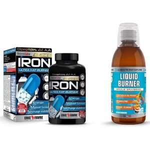 Eric Favre Set Iron O2 Ultra Fat Burner 120caps + Liquide 500ml