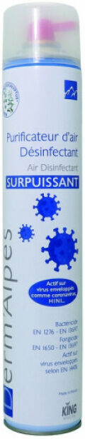 King Purificateur d'air Surpuissant DermAlpes King 750 ml King Purificateur d'air Surpuissant DermAlpes King 750 ml