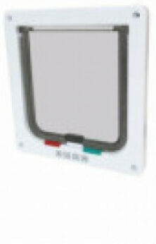 M-Pets Chatière 4 positions Doras M-Pets 19,2 cm x 20 cm Blanche M-Pets Chatière 4 positions Doras M-Pets 19,2 cm x 20 cm Blanche