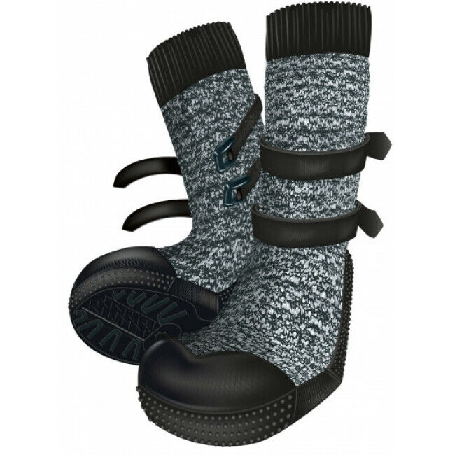 Trixie Chaussettes de protection des pattes pour chien Walker Socks lot de 2 - Taille S/M