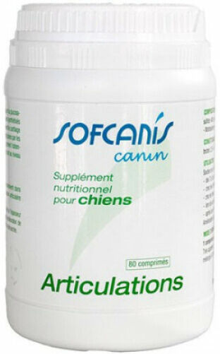 Sofcanis Complément nutritionnel articulation pour chien Sofcanis 80 Comprimés Sofcanis Complément nutritionnel articulation pour chien Sofcanis 80 Comprimés