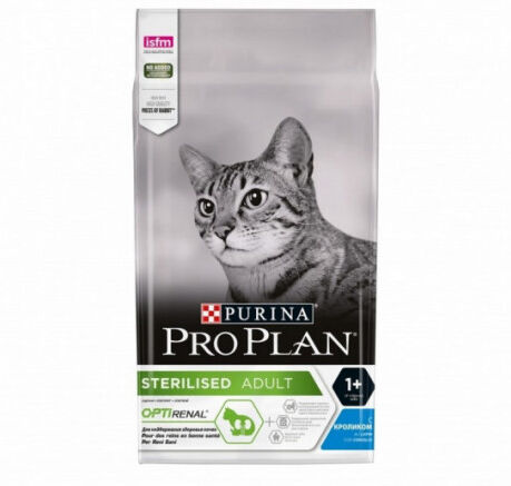 Proplan Croquettes pour chat stérilisé Pro Plan Adulte Sterilised lapin sac 1,5 kg Proplan Croquettes pour chat stérilisé Pro Plan Adulte Sterilised lapin sac 1,5 kg