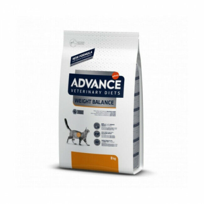 Advance Croquettes pour chat Veterinary Diets Obesity Feline Advance Sac 1,5 kg
