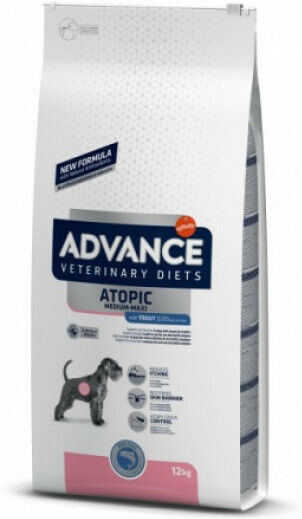 Advance Croquettes pour chien Advance Veterinary Diets Atopic Care Sac 12 kg Advance Croquettes pour chien Advance Veterinary Diets Atopic Care Sac 12 kg