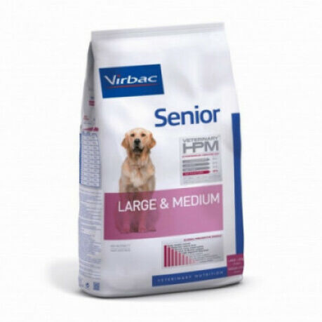 Virbac Croquettes pour chien senior Large & Medium Virbac Sac 12 kg