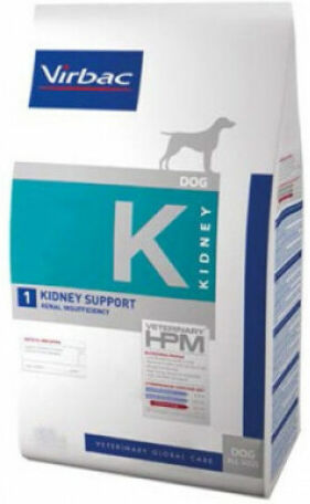 Virbac Croquettes pour chien Veterinary HPM Kidney Support Virbac Sac 3 kg Virbac Croquettes pour chien Veterinary HPM Kidney Support Virbac Sac 3 kg