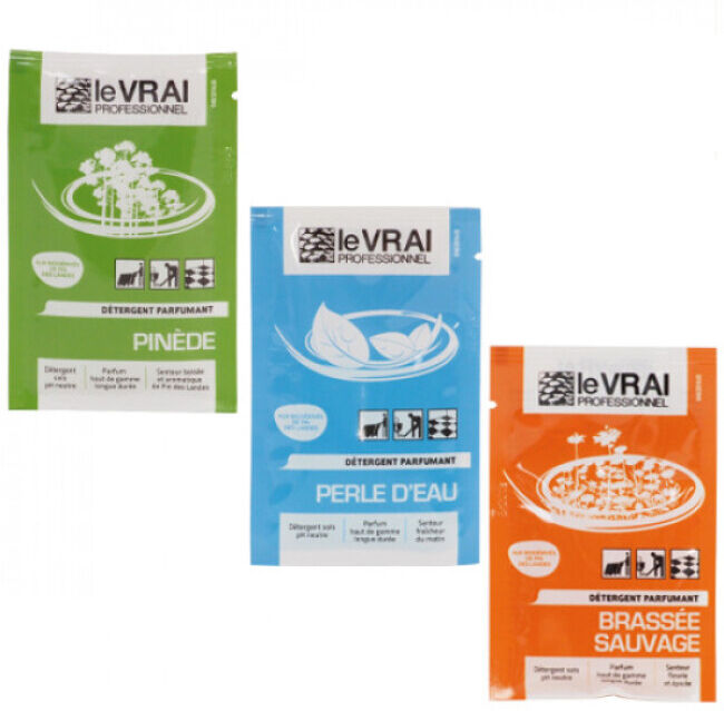 Le VRAI Professionnel Détergent parfumant dosette le Vrai Professionnel Boite de 125 doses Pinède Senteur Pin des Landes Le VRAI Professionnel Détergent parfumant dosette le Vrai Professionnel Boite de 125 doses Pinède Senteur Pin des Landes