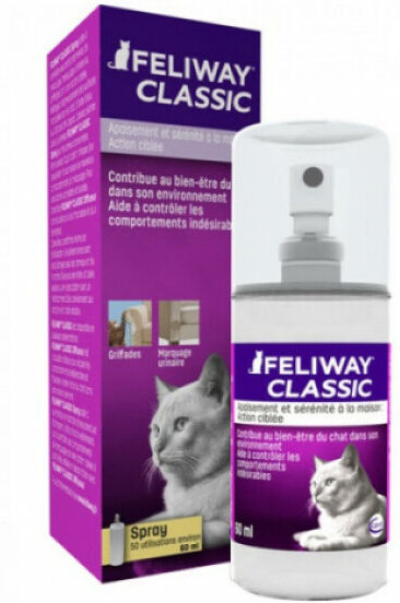 Ceva Diffuseur Feliway Classic phéromone pour chat spray 60 ml Ceva Diffuseur Feliway Classic phéromone pour chat spray 60 ml