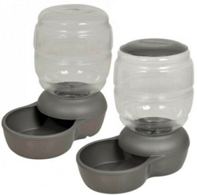 Petmate Distributeur de croquettes pour chien 8 kg (H 45 cm x largeur 26 cm) Petmate Distributeur de croquettes pour chien 8 kg (H 45 cm x largeur 26 cm)