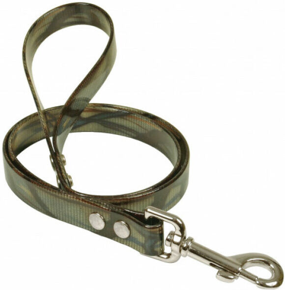 Difac Laisse en Biothane camouflage vert pour chien 1 m x 19 mm Difac Laisse en Biothane camouflage vert pour chien 1 m x 19 mm