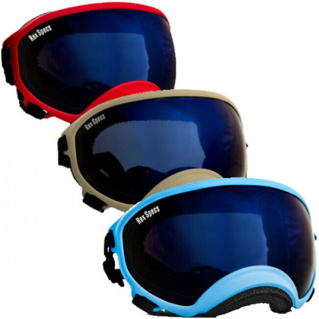 Rex-Specs K9 Masque Rex-Specs Medium Jaune lentilles claire et fumée Rex-Specs K9 Masque Rex-Specs Medium Jaune lentilles claire et fumée