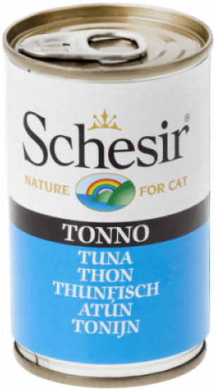 Schesir Pâtée en gelée pour chat Schesir - Boîte 140 g Thon Schesir Pâtée en gelée pour chat Schesir - Boîte 140 g Thon