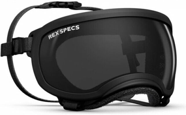 Rex-Specs K9 Masque Rex-Specs Small Noir lentilles claire et fumée Rex-Specs K9 Masque Rex-Specs Small Noir lentilles claire et fumée