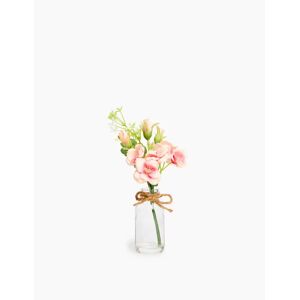 Marks & Spencer Petit bouquet de fleurs artificielles disposées dans une bouteille de lait - Rose - Publicité