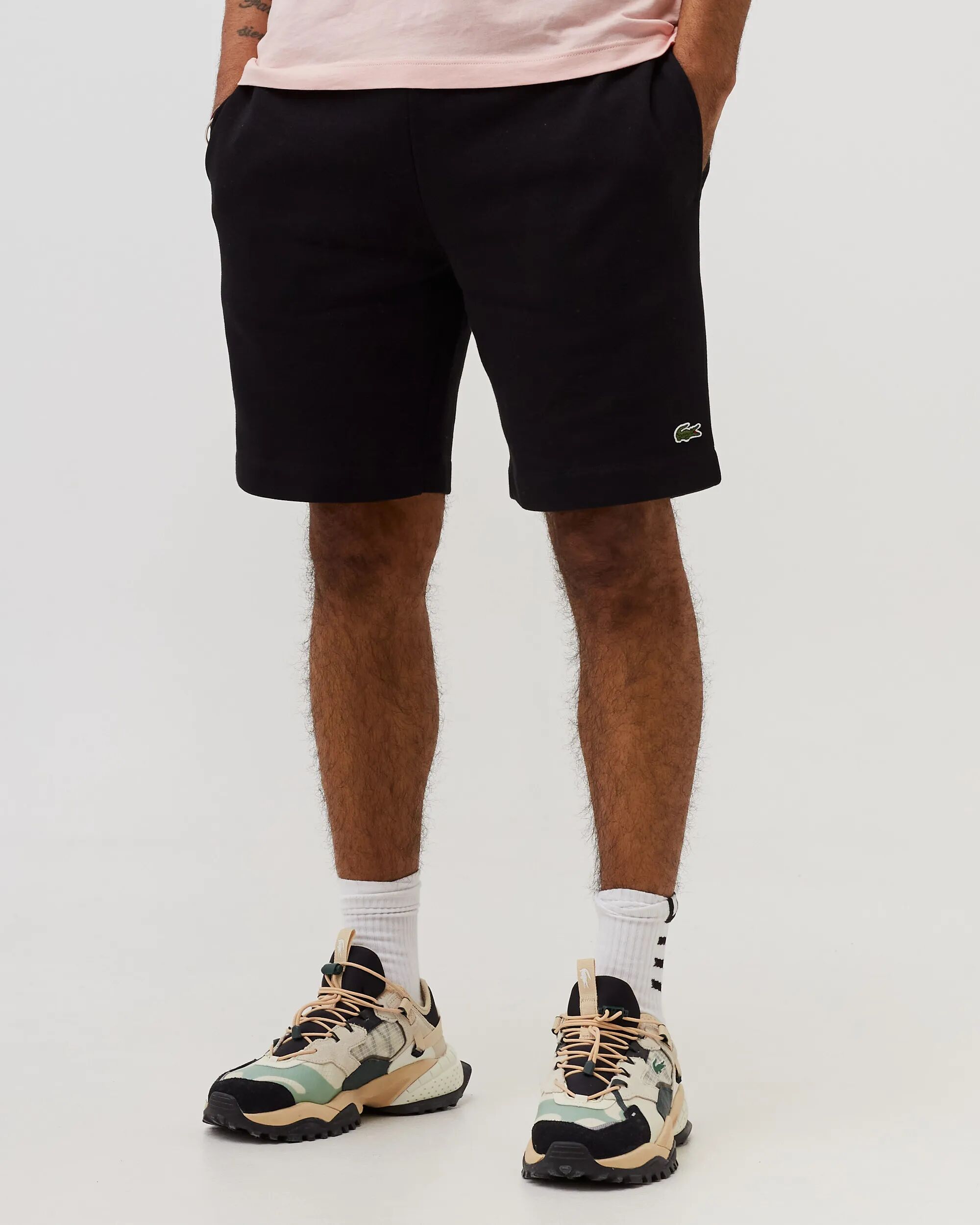 Lacoste SHORT men Sport & Team Shorts black en taille:M