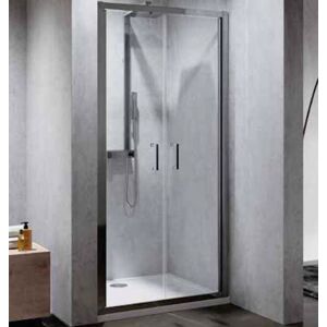 Novellini Zephyros 20 B 80 Porte de douche Porte de douche avec 2 heurtoirs Zephyros 1