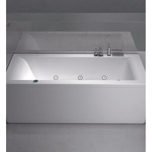 Grandform/Kinedo Baignoire d'hydromassage Mambo Digital Plus  - 170x80 - AVEC TAPS INTELLIGENTS A