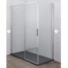 Grandform/Kinedo GL8 140x90 cabine de douche à porte coulissante - Destro