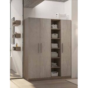 LEGNOBAGNO Colonnes équipées 140 cm - Grigio Antracite Opaco