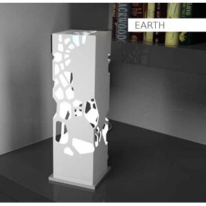 Petrozzi Earth Le lampadaire au sol ou debout en plexiglas en 5 couleurs - Bianco Satinat