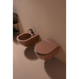 Ceramica Flaminia Toilet App Gosilent suspendu Uva - Slim avec QKCW05 descente plus lente