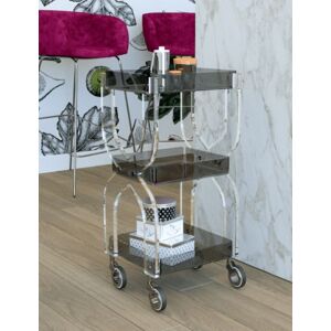 Petrozzi Omega Chariot en Plexiglas en 18 Couleurs - jaune