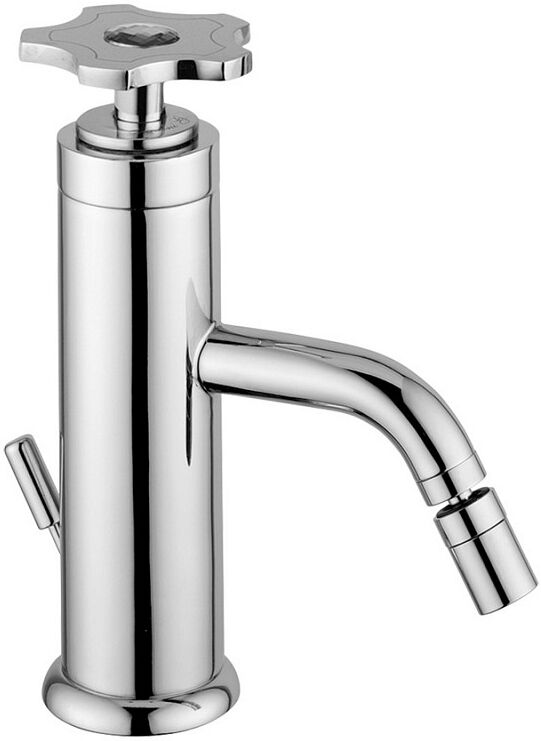 Giulini G.Rubinetteria Robinet pour bidet Gio Crystal à un trou - chrome Giulini G.Rubinetteria Robinet pour bidet Gio Crystal à un trou - chrome