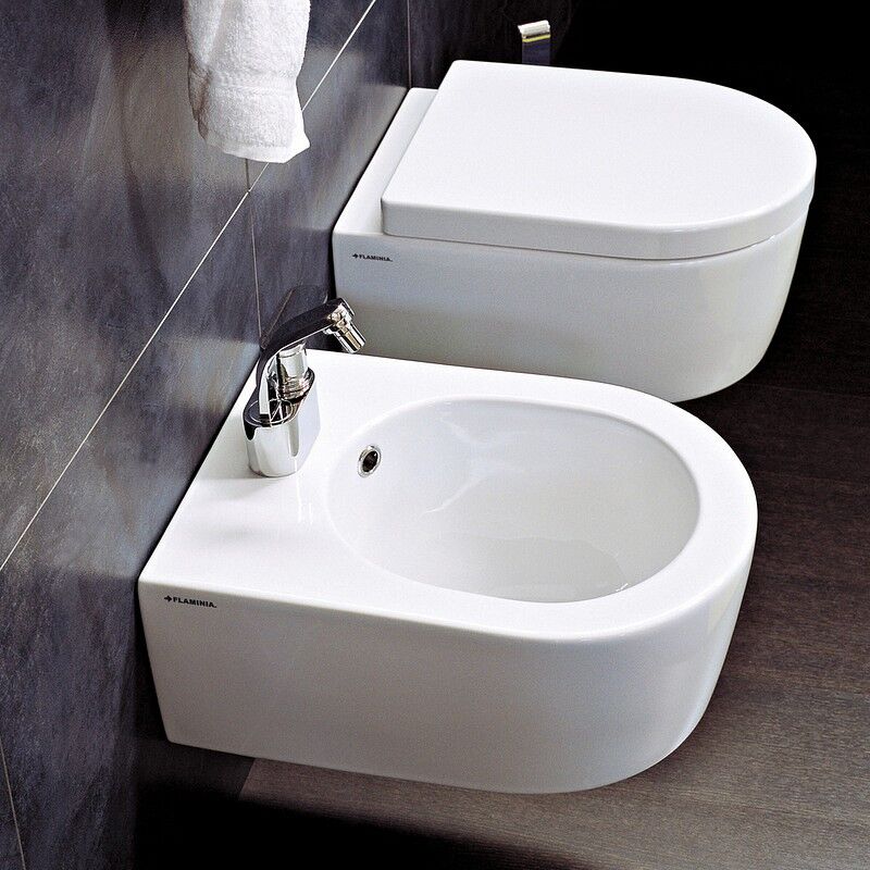 Flaminia Wc Mini Link suspendu - SANS SIÈGE Flaminia Wc Mini Link suspendu - SANS SIÈGE