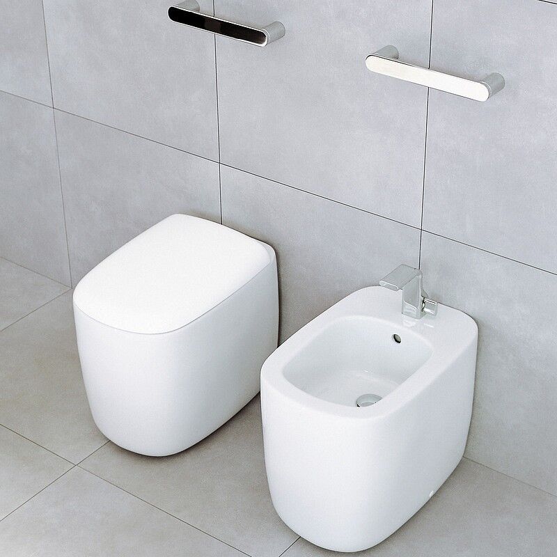 Flaminia Toilette mono - ENROULEMENT DE MENSOR AVEC MNCW03 DIMINUÉ Flaminia Toilette mono - ENROULEMENT DE MENSOR AVEC MNCW03 DIMINUÉ