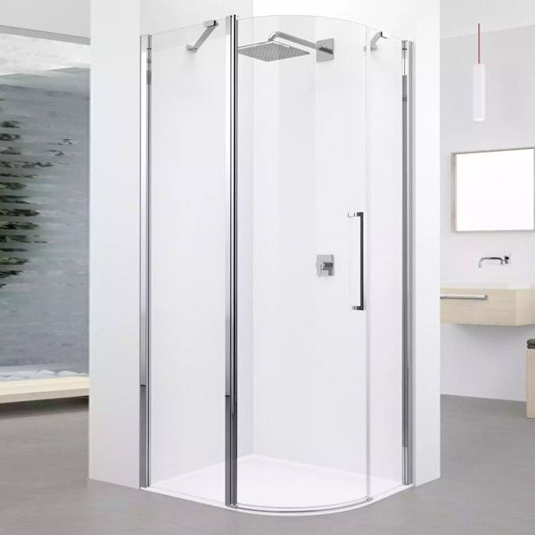 Novellini Receveur de douche Young 2.0 R asymétrique, semi-circulaire 70x90 - aqua - argen Novellini Receveur de douche Young 2.0 R asymétrique, semi-circulaire 70x90 - aqua - argen