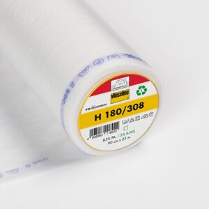 Entoilage thermocollant Vlieseline H180 blanc - Vlieseline - Mondial Tissus - Publicité Entoilage thermocollant Vlieseline H180 blanc - Vlieseline - Mondial Tissus - Publicité