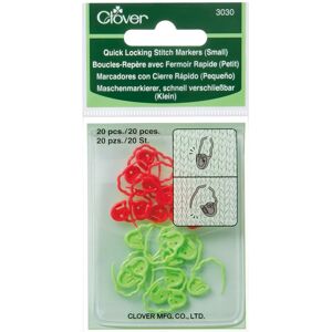 Marqueur de maille petit x20 - Clover - Clover - Mondial Tissus - Publicité Marqueur de maille petit x20 - Clover - Clover - Mondial Tissus - Publicité