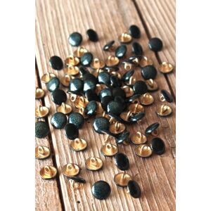 Lot de 5 boutons shiny vert sapin 10 mm - Eglantine et Zoé - Mondial Tissus - Publicité Lot de 5 boutons shiny vert sapin 10 mm - Eglantine et Zoé - Mondial Tissus - Publicité