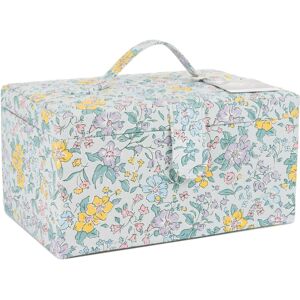 Boite à couture imprimé Liberty floral jaune et bleu - Liberty - Mondial Tissus - Publicité Boite à couture imprimé Liberty floral jaune et bleu - Liberty - Mondial Tissus - Publicité