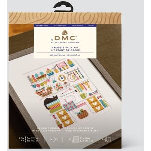 Kit créateur point de croix mon atelier créatif - DMC - Mondial Tissus - Publicité Kit créateur point de croix mon atelier créatif - DMC - Mondial Tissus - Publicité
