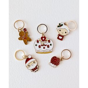 Lot de 5 anneaux marqueurs de maille Noël - Hello Kim - Hello Kim - Mondial Tissus - Publicité Lot de 5 anneaux marqueurs de maille Noël - Hello Kim - Hello Kim - Mondial Tissus - Publicité