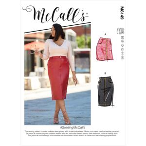 McCalls Patron McCall's 8149KK - Jupe crayon 5 poches du 54 au 60 (FR) - McCall's - Mondial Tissus - Publicité McCalls Patron McCall's 8149KK - Jupe crayon 5 poches du 54 au 60 (FR) - McCall's - Mondial Tissus - Publicité