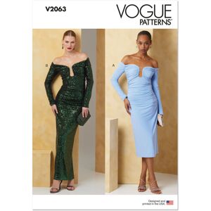 Vogue - V2063Y5 - Taille 46-54 - Ajusté - Pattern - Publicité Vogue - V2063Y5 - Taille 46-54 - Ajusté - Pattern - Publicité