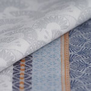 Torchon au mètre éventail bleu denim 50cm - MT - Mondial Tissus - Publicité Torchon au mètre éventail bleu denim 50cm - MT - Mondial Tissus - Publicité