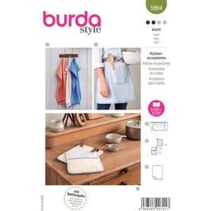 Burda - 5994 - Patron - Cuisine - Sewing pattern - Publicité Burda - 5994 - Patron - Cuisine - Sewing pattern - Publicité