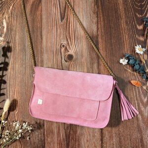 Kit à coudre HOPE sac à main en cuir rose bonbon - Feye - FEYE - Mondial Tissus - Publicité Kit à coudre HOPE sac à main en cuir rose bonbon - Feye - FEYE - Mondial Tissus - Publicité