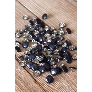 Lot de 5 boutons shiny bleu minéral 10 mm - Eglantine et Zoé - Mondial Tissus - Publicité Lot de 5 boutons shiny bleu minéral 10 mm - Eglantine et Zoé - Mondial Tissus - Publicité