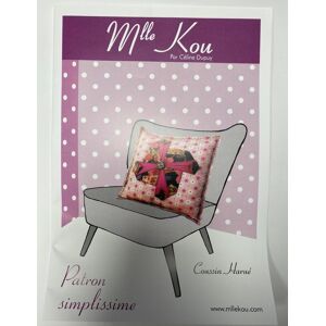 Patron Harvé coussin - Mlle Kou - Mlle Kou - Mondial Tissus - Publicité Patron Harvé coussin - Mlle Kou - Mlle Kou - Mondial Tissus - Publicité