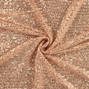 Tissu sequin bronze - Mondial Tissus - Publicité Tissu sequin bronze - Mondial Tissus - Publicité