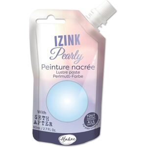 Peinture textile 3D nacrée izink pearly bleu gris - seafoam 80 ml - Aladine - Mondial Tissus - Publicité Peinture textile 3D nacrée izink pearly bleu gris - seafoam 80 ml - Aladine - Mondial Tissus - Publicité
