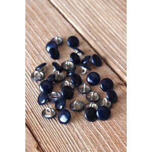 Lot de 5 boutons shiny bleu atlantique 10 mm - Eglantine et Zoé - Mondial Tissus - Publicité Lot de 5 boutons shiny bleu atlantique 10 mm - Eglantine et Zoé - Mondial Tissus - Publicité