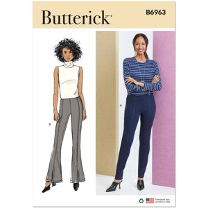 Patron de couture Butterick 6963 - Pantalons - Publicité Patron de couture Butterick 6963 - Pantalons - Publicité
