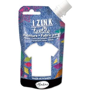 Peinture textile a pigment blanc - Aladine - Mondial Tissus - Publicité Peinture textile a pigment blanc - Aladine - Mondial Tissus - Publicité